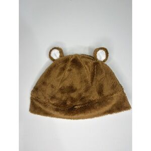 UGG Bixbee Chestnut Faux Fur Teddy Bear Beanie KIDS